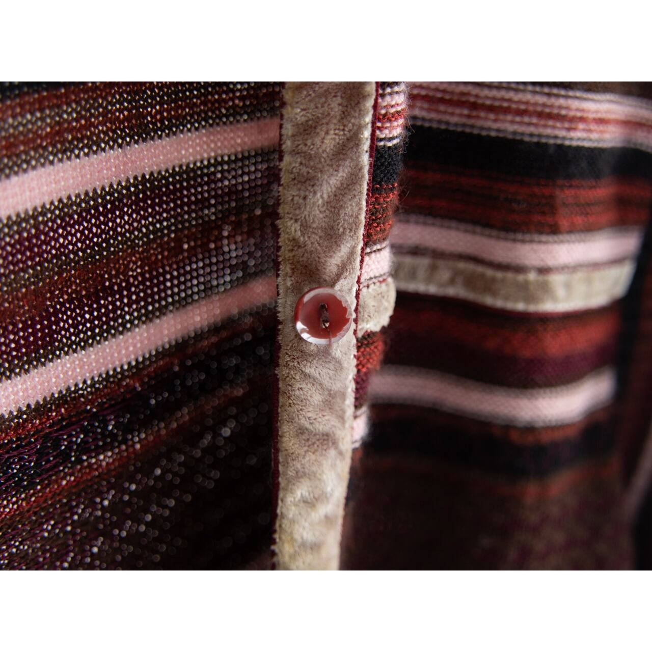 【KENZO】Made in Italy 80's Wool-Acrylic Mohair Blend Flare Sleeve Knit Cardigan(ケンゾー イタリア製ウールアクリル モヘヤ混 フレアスリーブ ニットカーディガン)