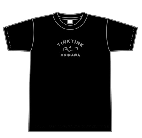 ティンクティンク飛行機 Tシャツ（黒）