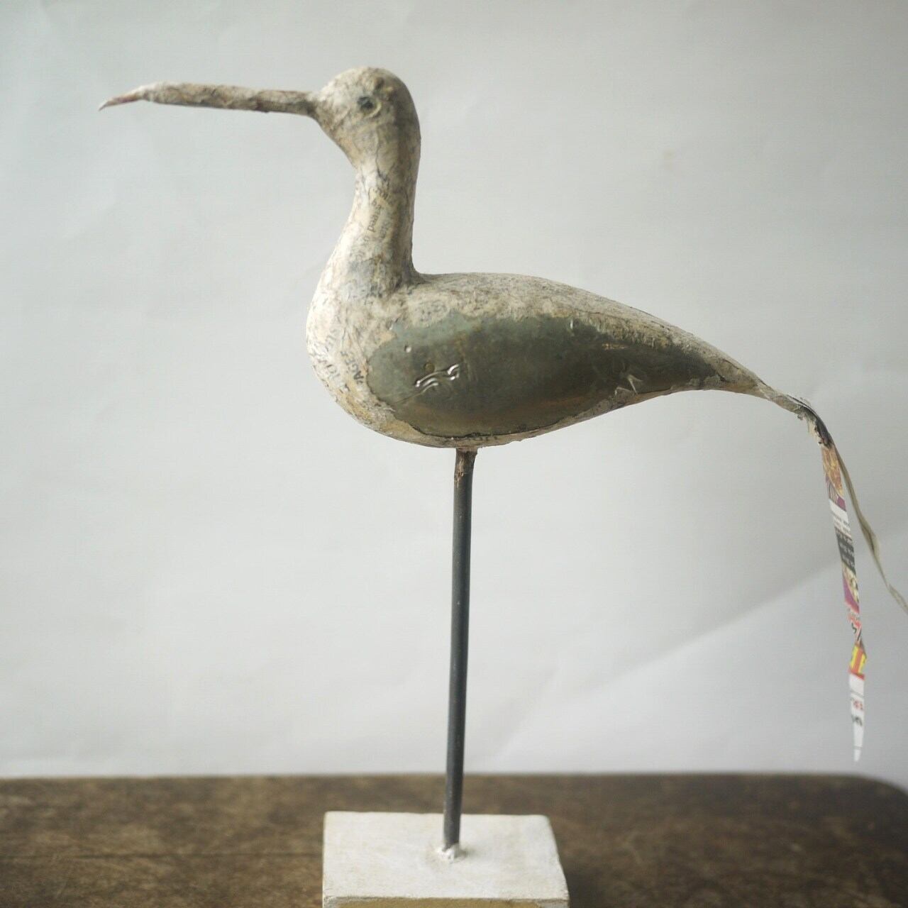 鳥オブジェ デコパージュの鳥 ドイツ