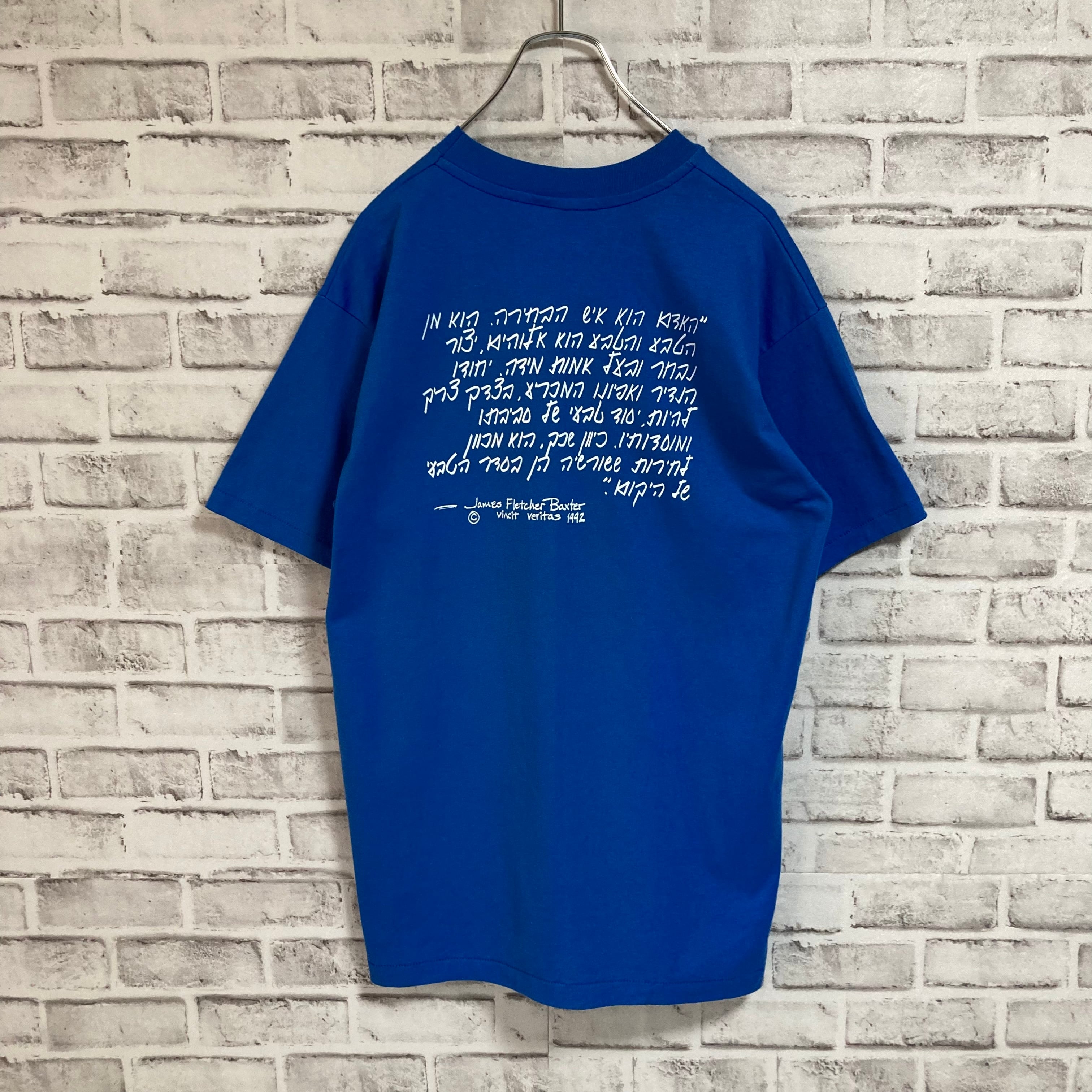 Hanes】S/S Tee L Made in USA 80s vintage ヘインズ バックプリント T
