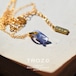 【020 The Starry Night Collection】 タンザナイト 鉱物原石 14kgf チェーンネックレス 天然石 アクセサリー (No.3749)