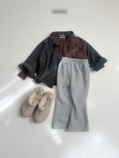 〖取寄〗韓国子供服 / 26winter / Digreen / モナチェックシャツ / キッズ / 冬服 *S~2XL*