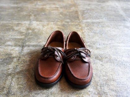 G.H BASS ジーエイチバス JETTYII 20320 Textured レザー TAN デッキ