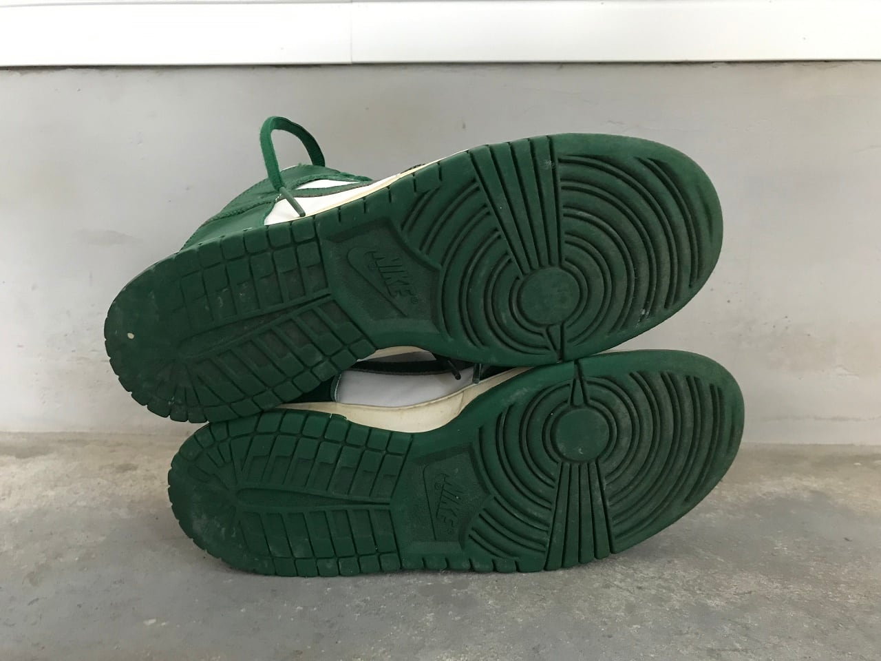 2003 NIKE DUNK HI WHITE/CLOVER 