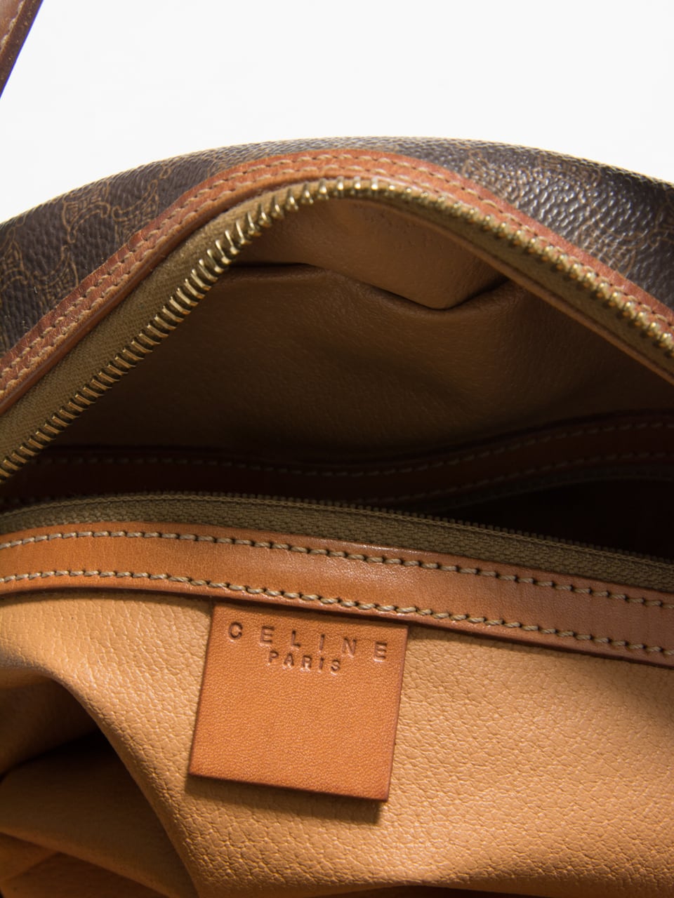 【CELINE】Made in Italy macadam hand bag（オールドセリーヌ 90's イタリア製 マカダム柄 ハンドバッグ）1d