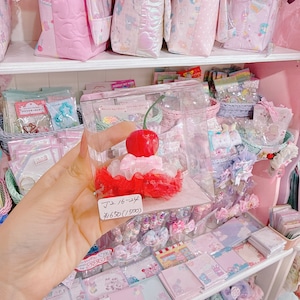【J2】16-24ぬいぐるみ用ホイップチェリーヘッドドレス
