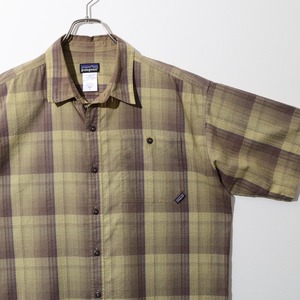 Mint L 07年 Puckerware Shirt Patagonia パッカーウェアシャツ パタゴニア  シアサッカー