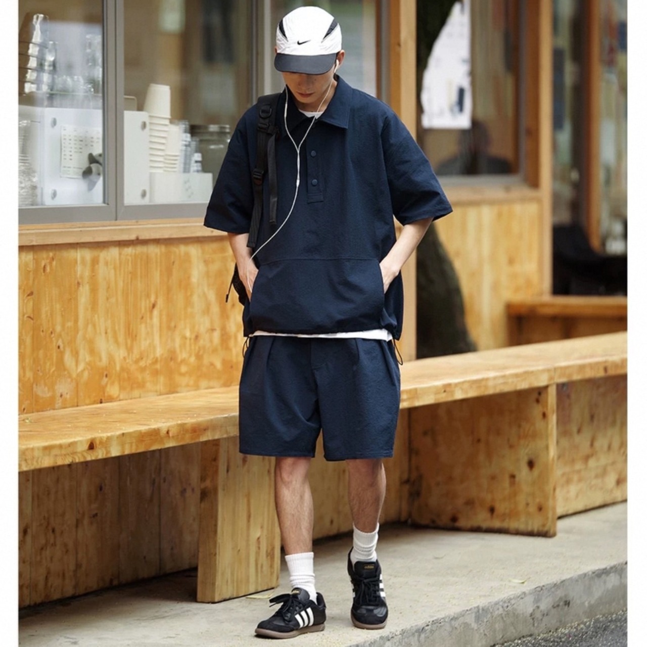 Relaxed fit anorak shirt 0679 - 15