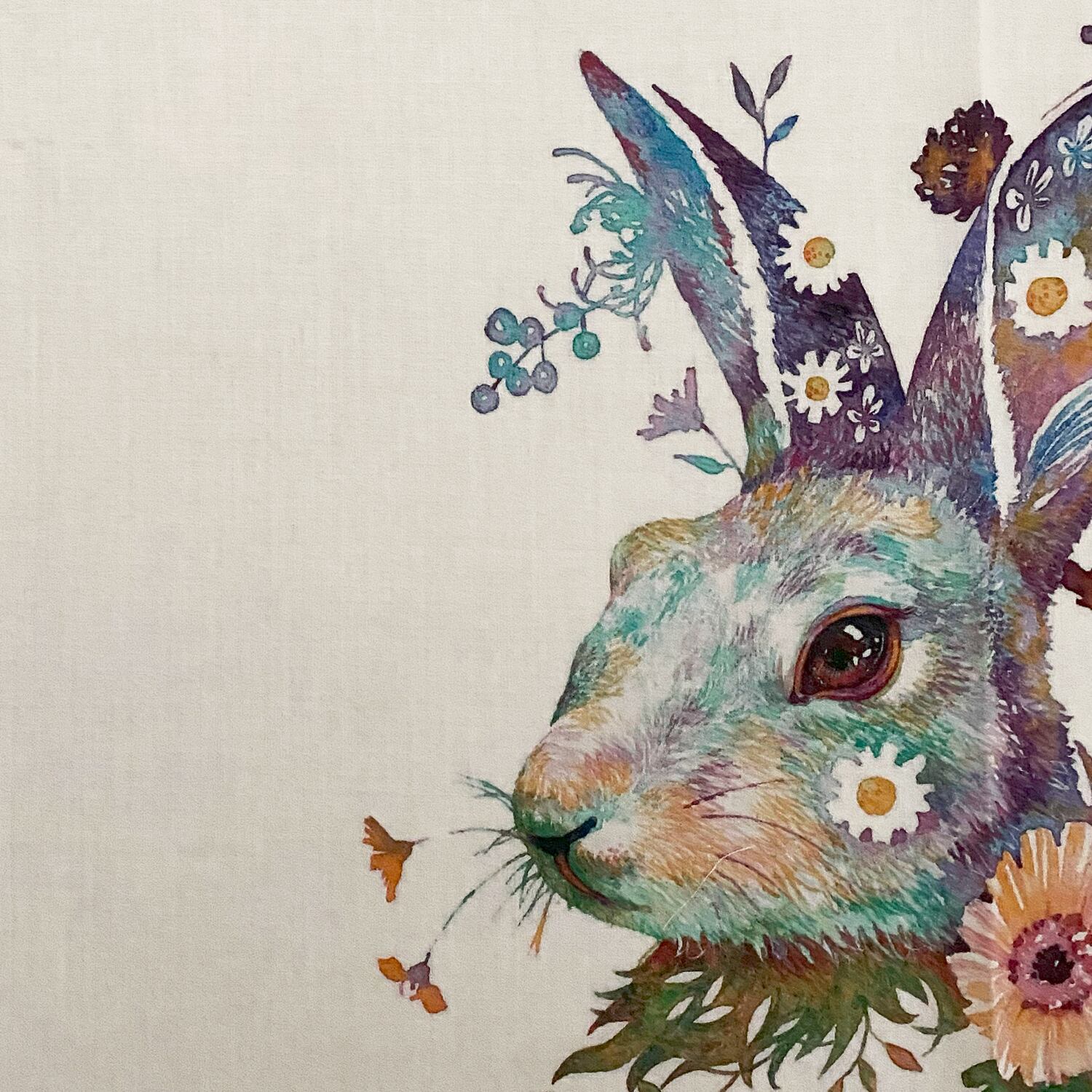 TAKEDA HIROKI】タケダヒロキ 青ウサギ バンダナハンカチ | bpbp