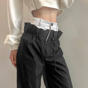 【予約】layered street casual pants