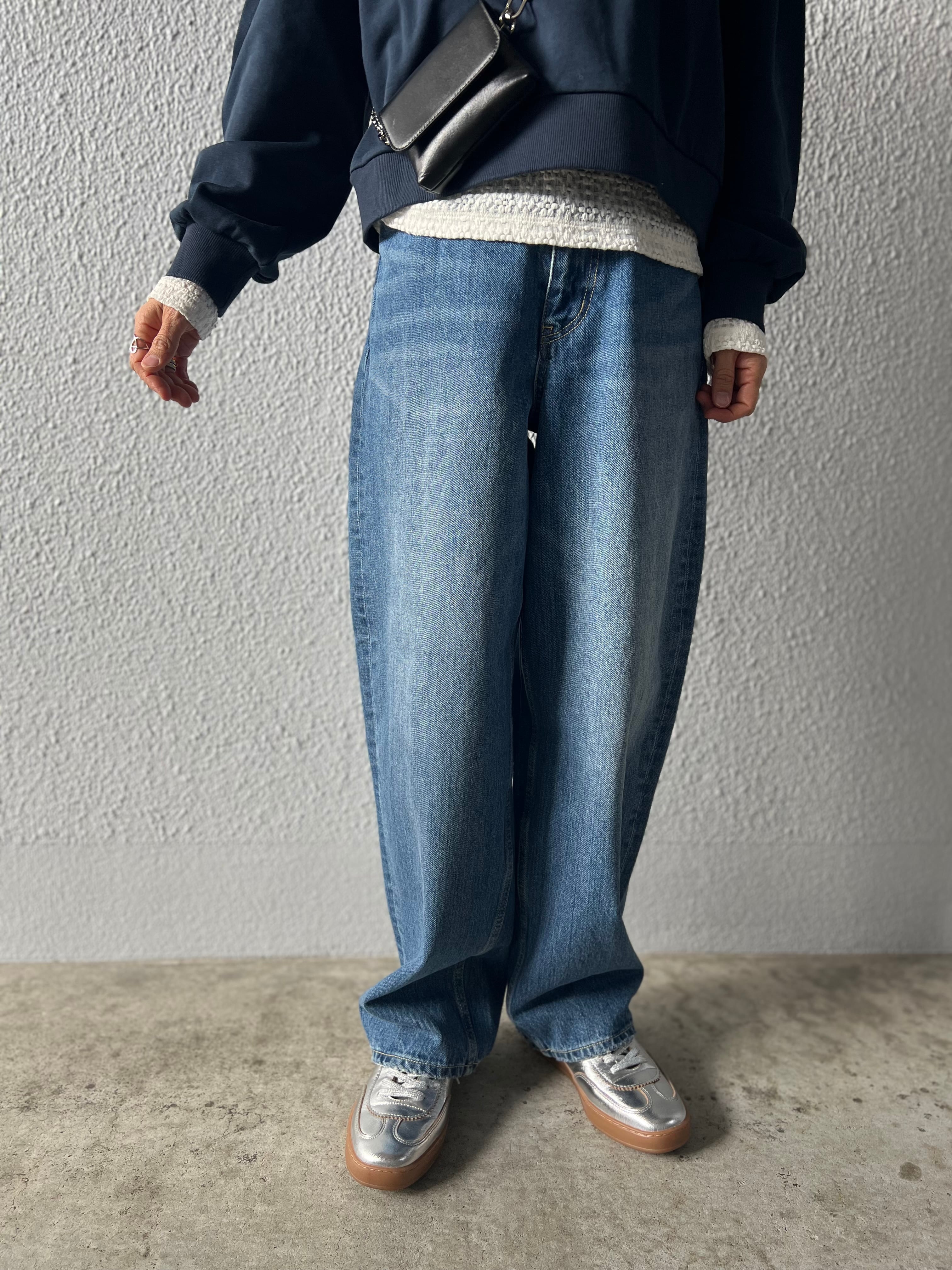 【LEMELANGE】スラブデニムパンツ 8613501