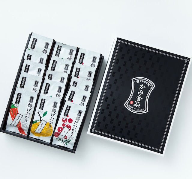 揚げおかき3種小袋 15個入り