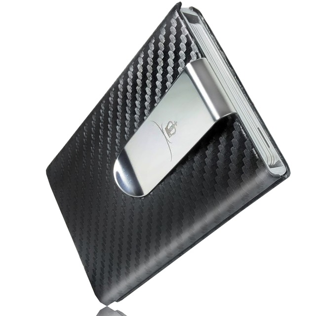 Royalcrown カードケース マネークリップ クレジットカードケース メンズ スリム 薄型 磁気防止 ブランド アルミ カーボン コンパクト財布 スキミング防止 ｒｏｙａｌ ｃｒｏｗｎ