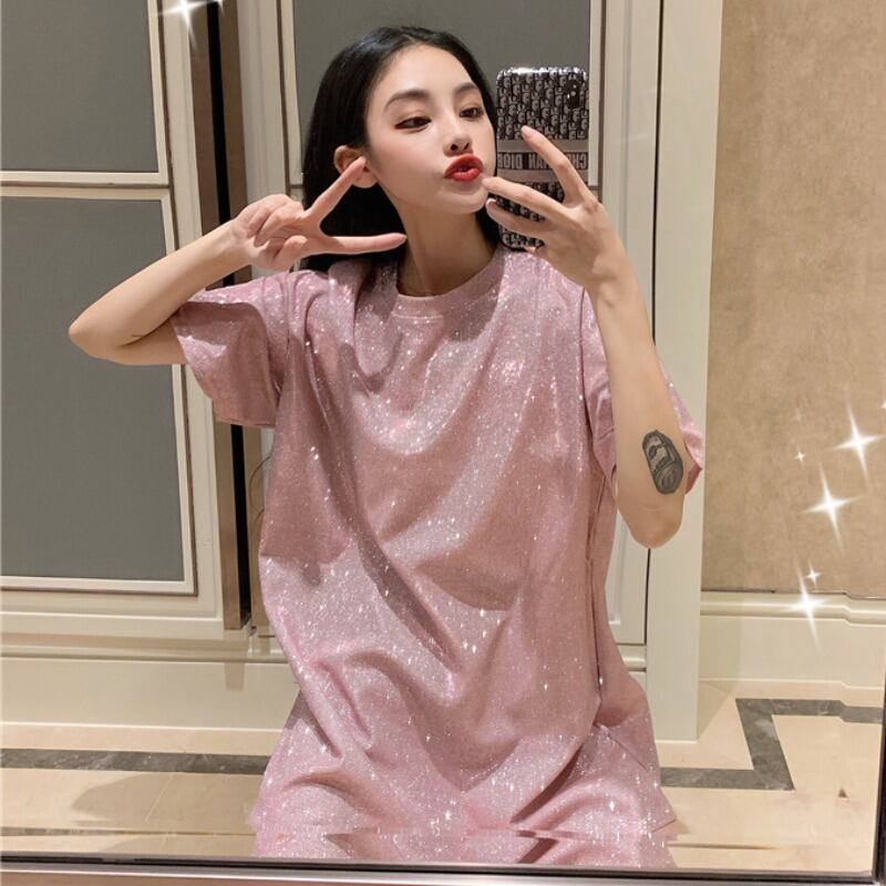 スタイルルーズTシャツ トップス ハンチェンe86566188419