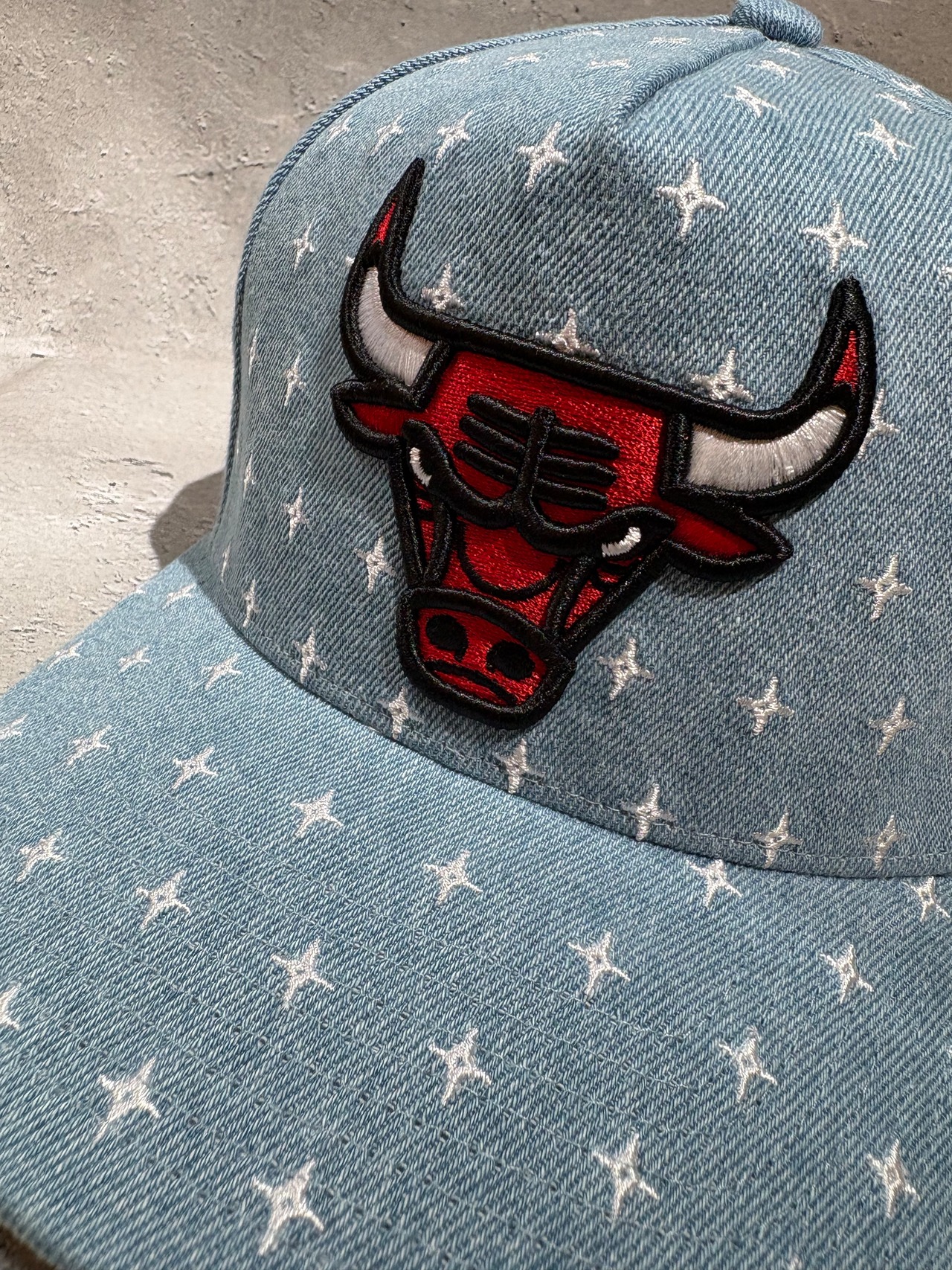 Mitchell＆Ness/ミッチェルアンドネス NBA シカゴ・ブルズ デニム キャップ