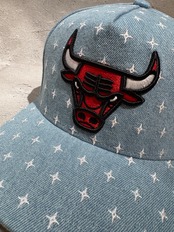 Mitchell＆Ness/ミッチェルアンドネス NBA シカゴ・ブルズ デニム キャップ