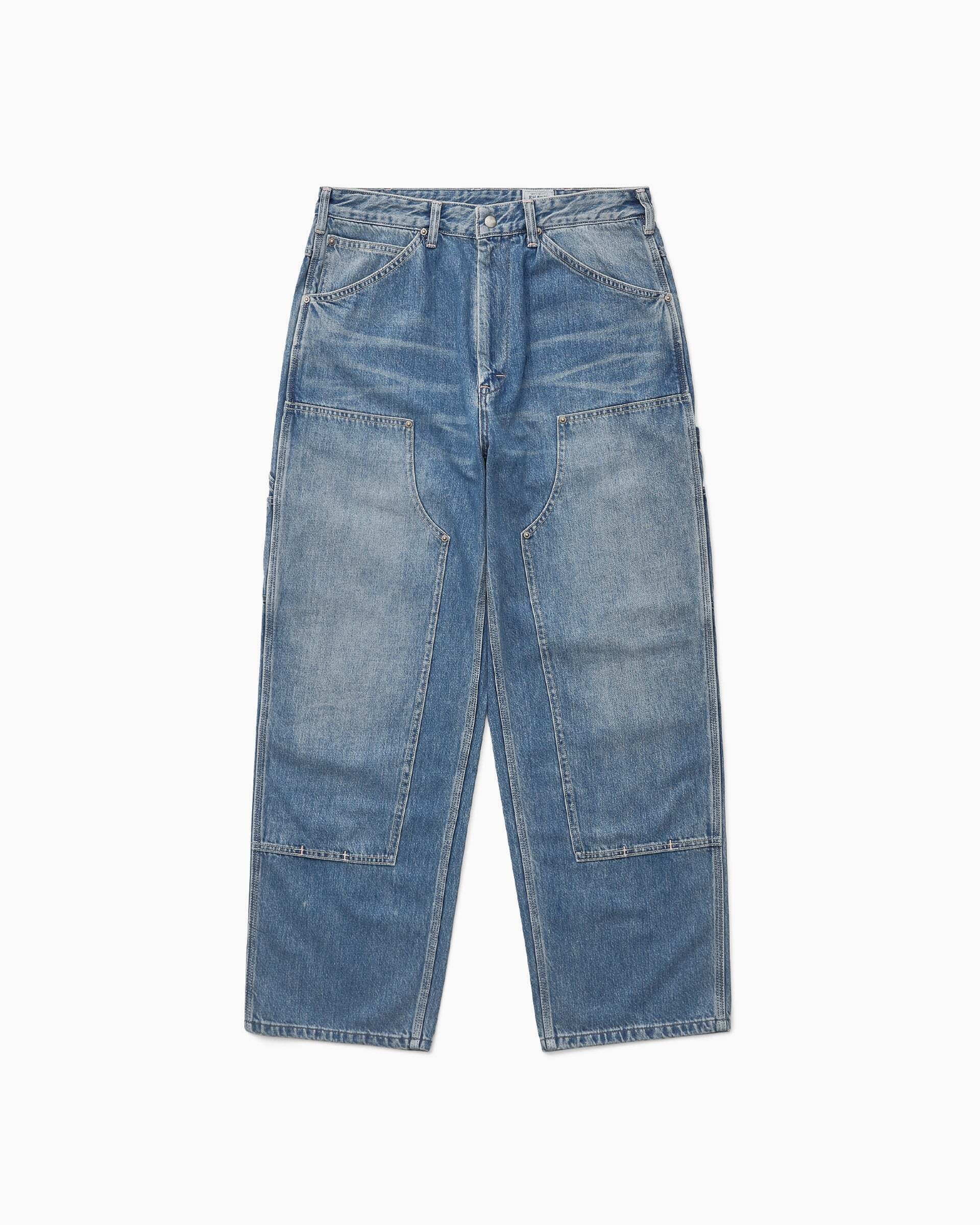 A.PRESSE アプレッセ Washed Denim Wide Pants デニムパンツ 新古品