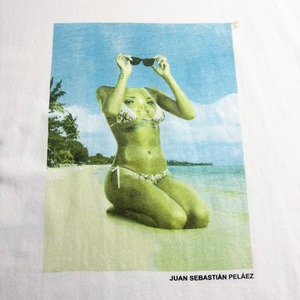 Eytys × 032c tee artwork by Juan Sebastian Pelaez