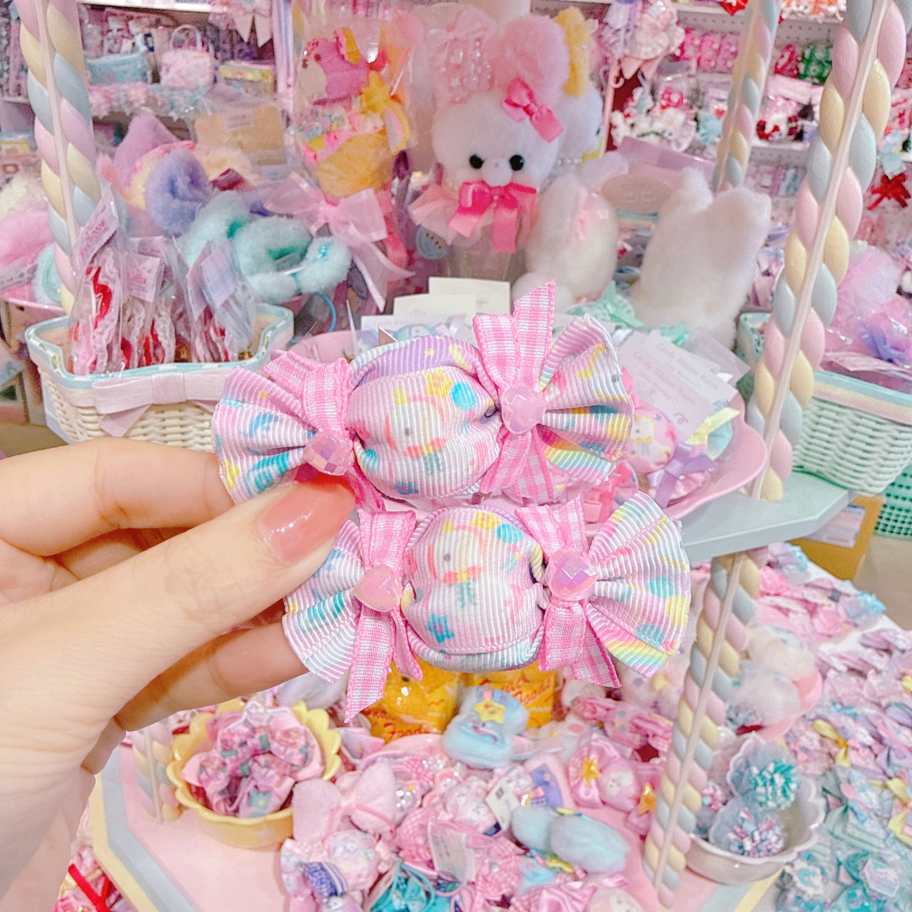 【S5】6-24キャンディツインヘアゴム