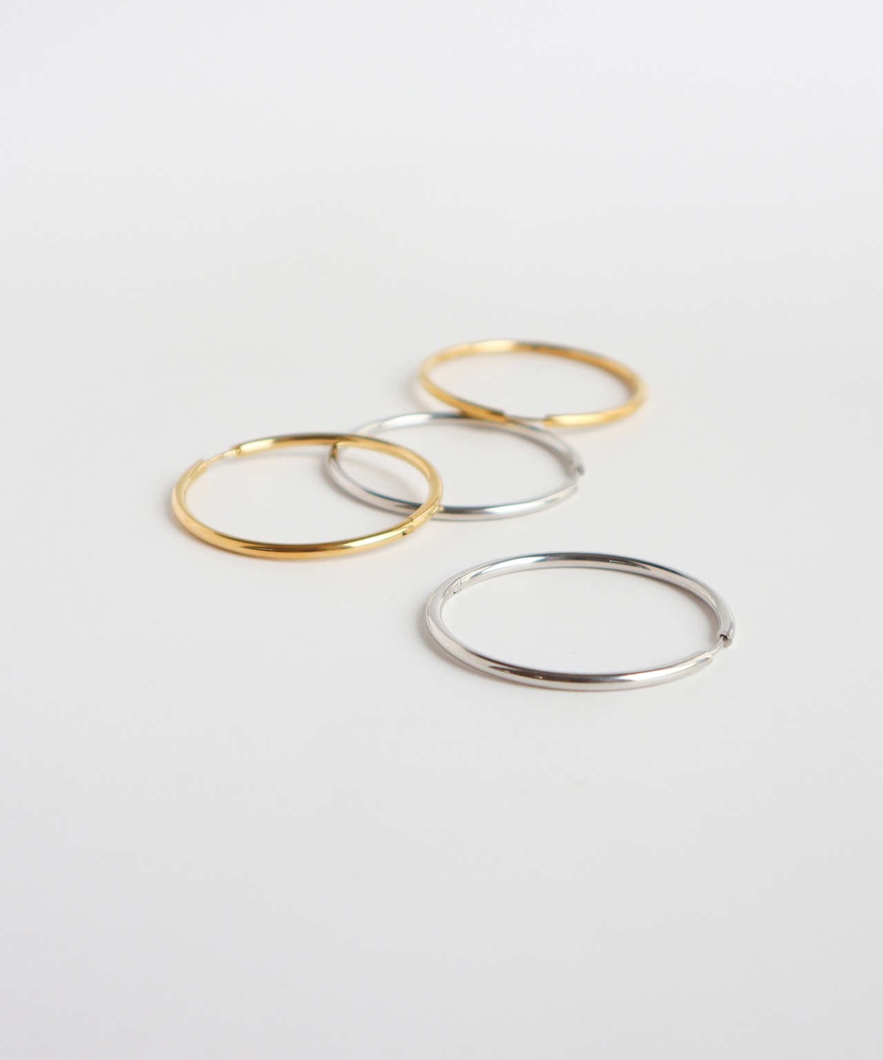 チタンフープピアス-40mm/026031