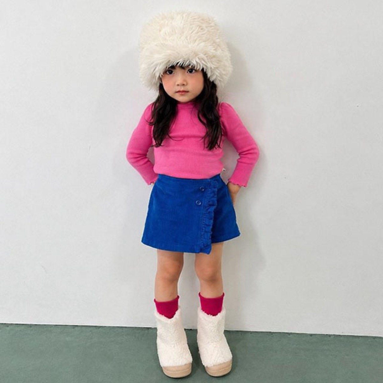 ドット / dot. / キャンディラップパンツ / 韓国子供服 / キッズ / 26winter〖取寄〗*XS~XL*