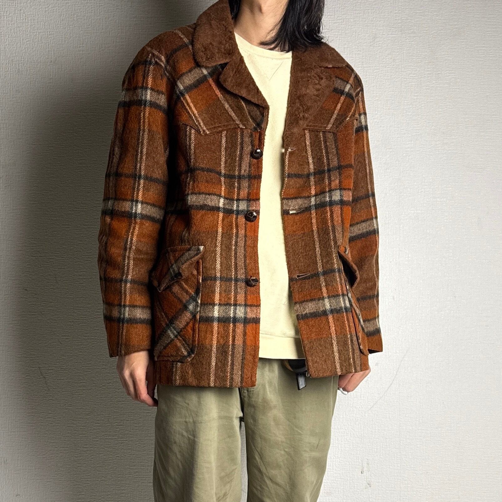 70's Pioneer Wear Wool Plaid Jacket 70年代 パイオニアウェア