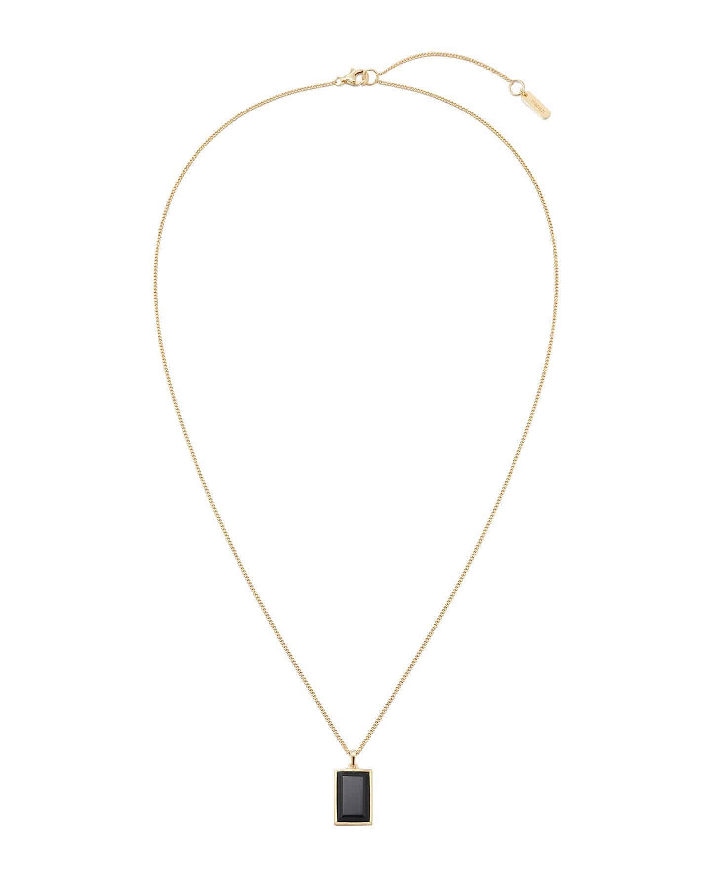 ネックレス・ペンダント Double Side Onyx Necklace #7738 ☆aespa ウィンター 着用!!【NUMBERING】#7738 Double Side