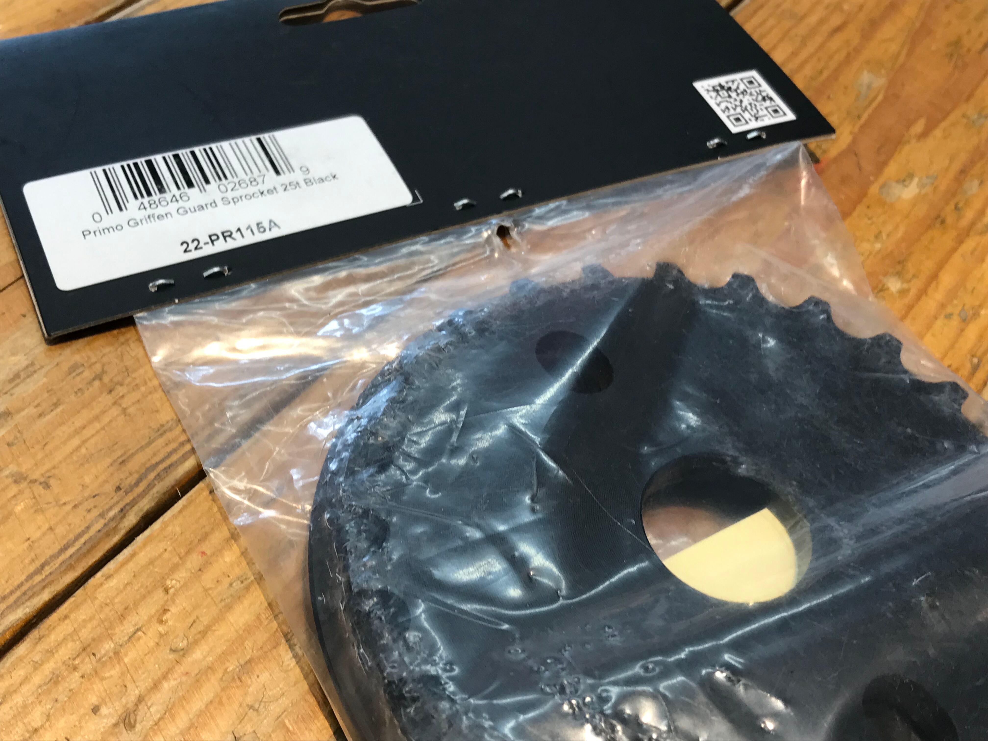 PRIMO GRIFFIN GUARD SPROCKET 25t Black | bmxshop