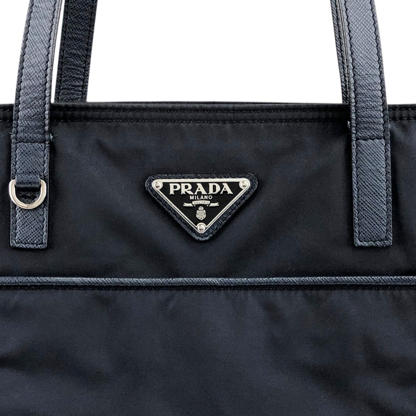 PRADA プラダ - トートバッグ ネイビー - ナイロン（テスート）vintage