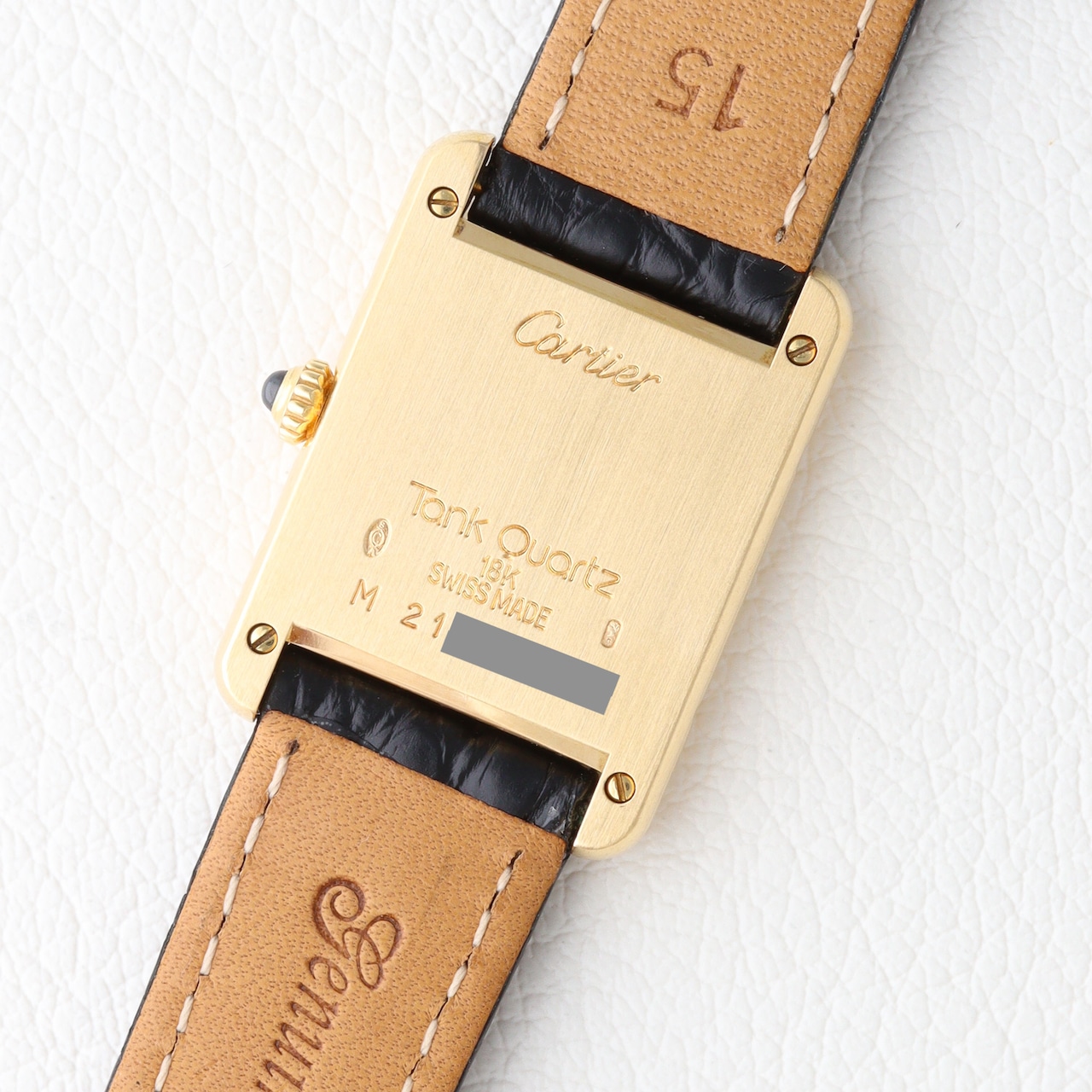 カルティエ タンクルイ SM ゴールド