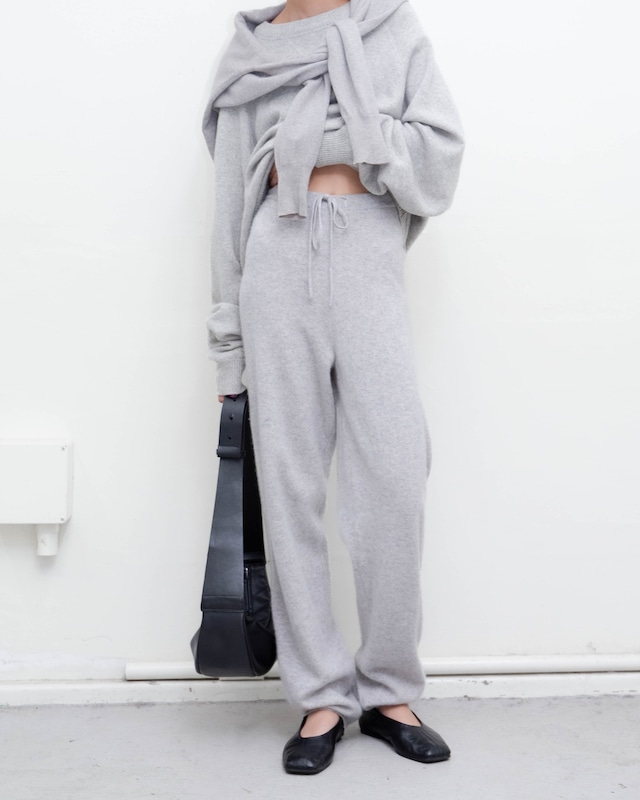 2000s cashmere wool knit pants