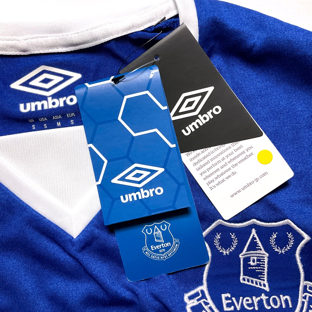 エヴァートン 2015-16 Umbro ホーム半袖 #14 NAISMITH スティーヴン
