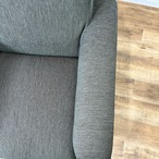 FLANNEL SOFA SOUL 1P SOFA フランネルソファ ソウル クッション付き 1人掛けソファ ナチュラル リビング ファブリック【中古】【250サイズ】