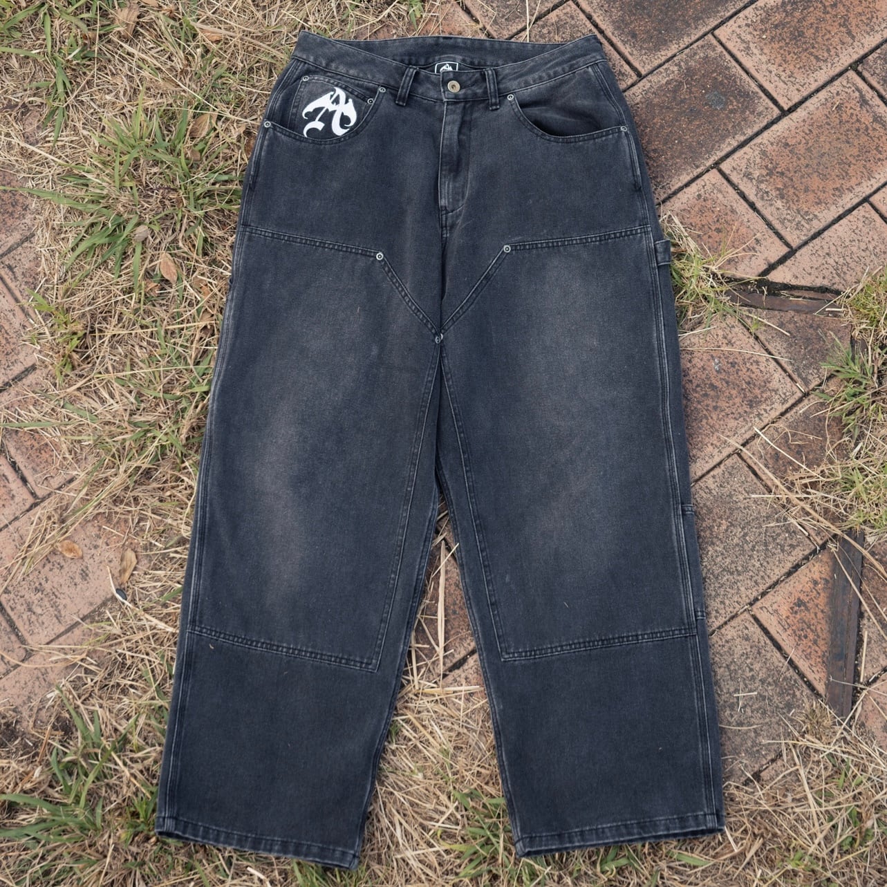 DOUBLE KNEE DENIM | ANTIMID