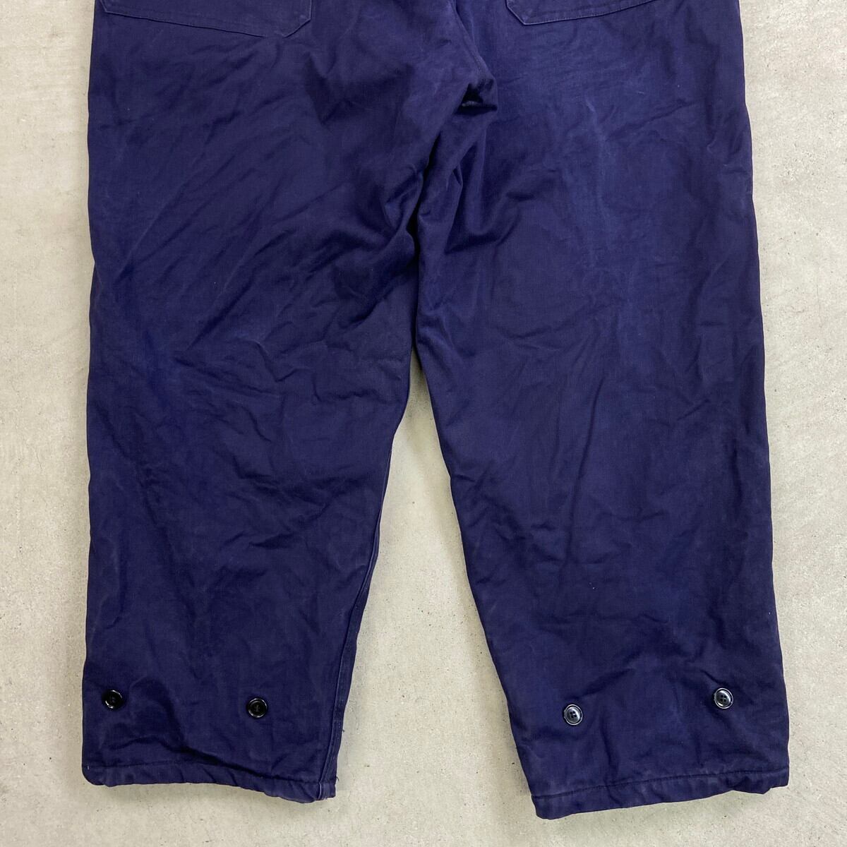 50年代 ROYAL CANADIAN NAVY カナダ軍 デッキパンツ メンズW40相当