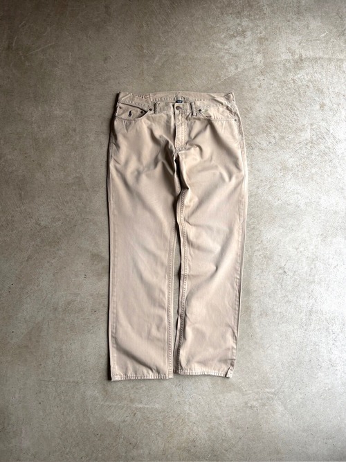 Polo by Ralph Lauren “650 STRAIGHT COTTON CLASSIC CHINO PANTS” 【W36】