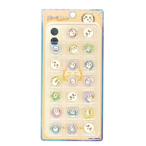 シーサー KIRACORO おはじきシール 全5種類 シール ステッカー カミオジャパン シール交換 ちいかわ