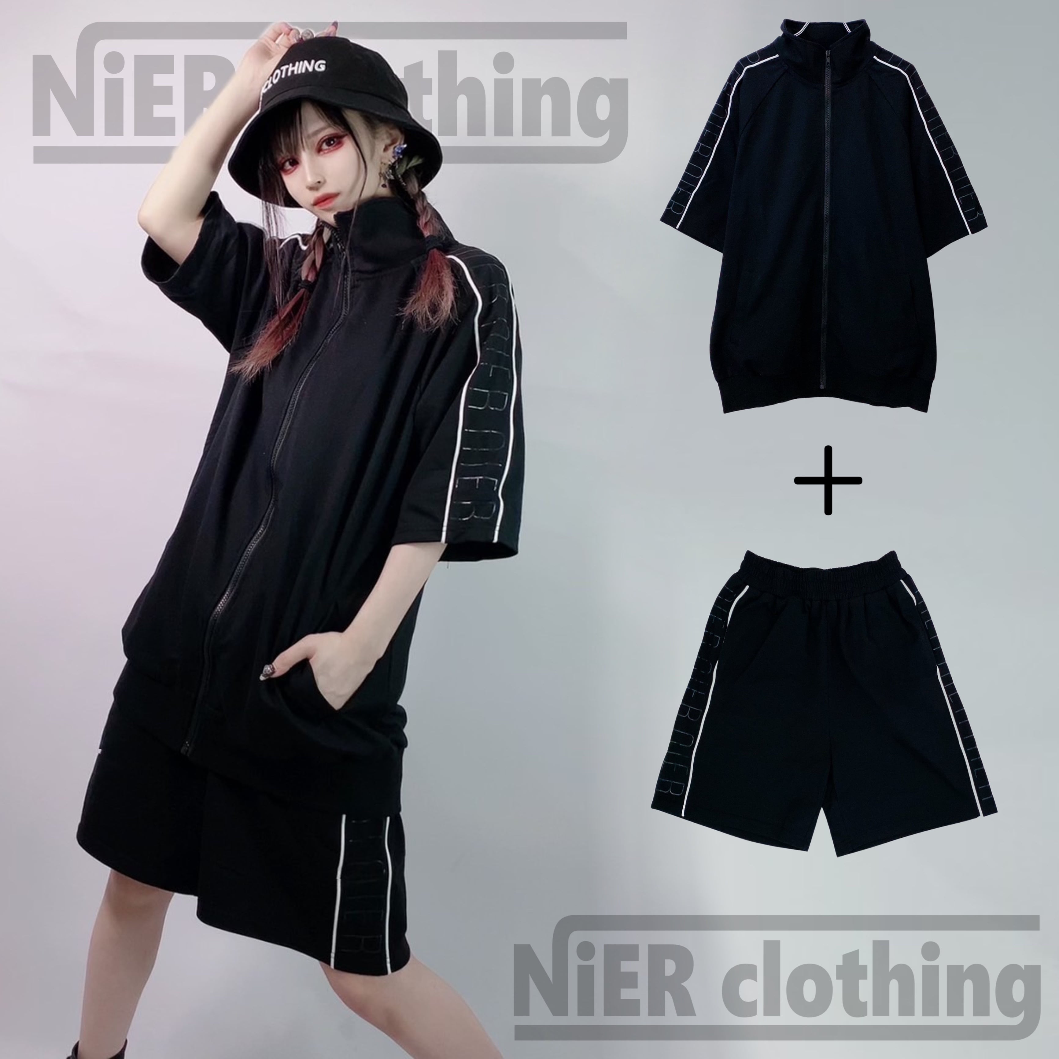 NieR SIDE LOGO SUMMER SET-UP | NIER CLOTHING