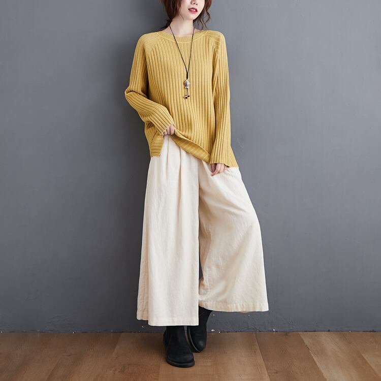 ラグランスリーブリブニット（4色）10256 | さらり＊ふわり