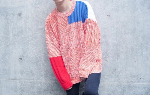 Contrast Design Knit