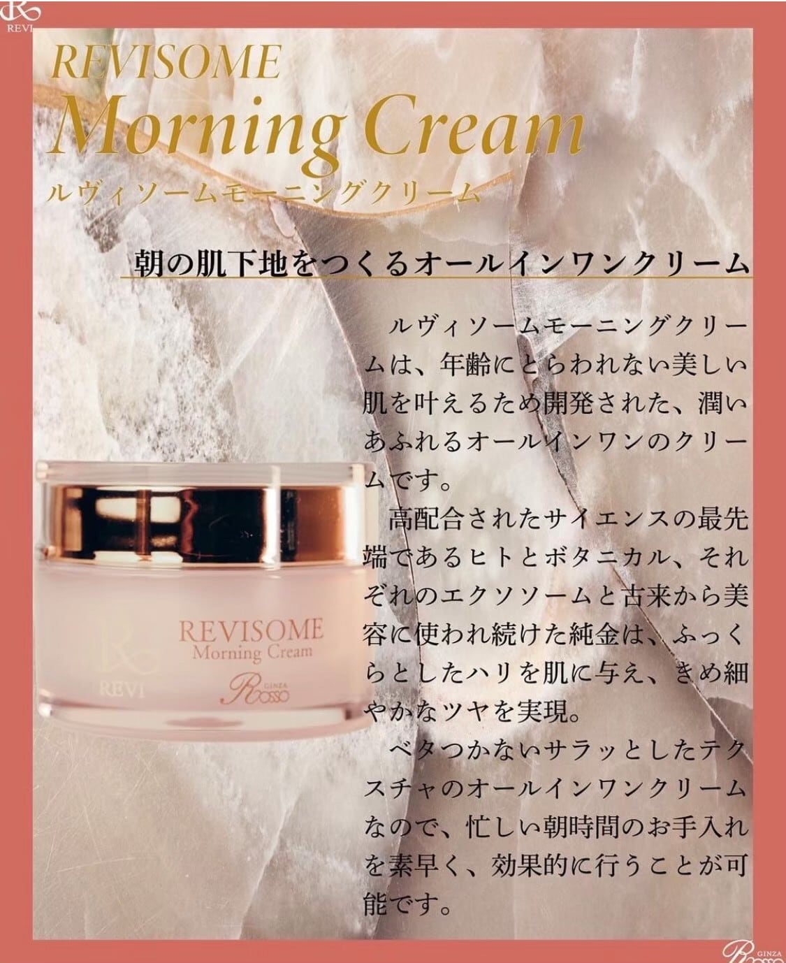 ルヴィソームモーニングクリーム REVI ルヴィ ルヴィソームモイスト