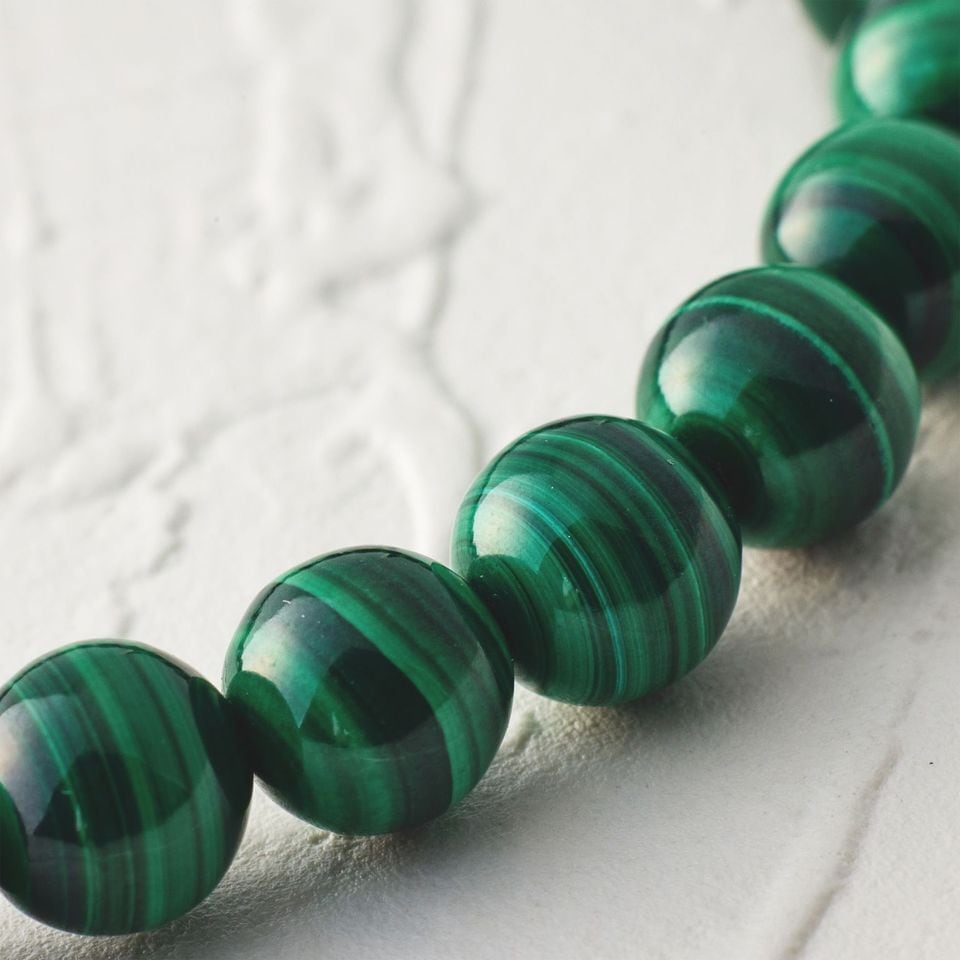 マラカイト<危険を察知するとされた孔雀石>Malachite・孔雀石
