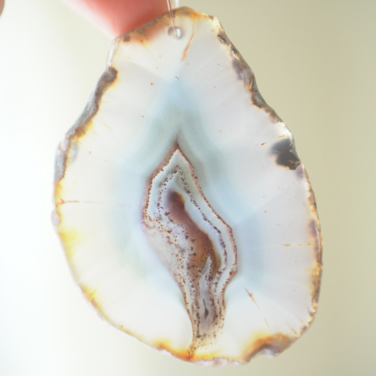 Blue Forest - アゲートヒーリングチャイム / Agate Sun Catcher Wind Chime 622