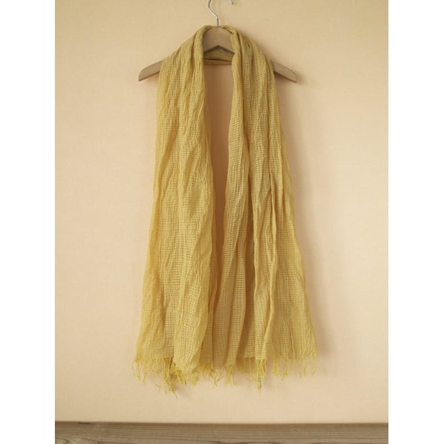 Suno & Morrison スノアンドモリソン TC Khadi Chambray Stole