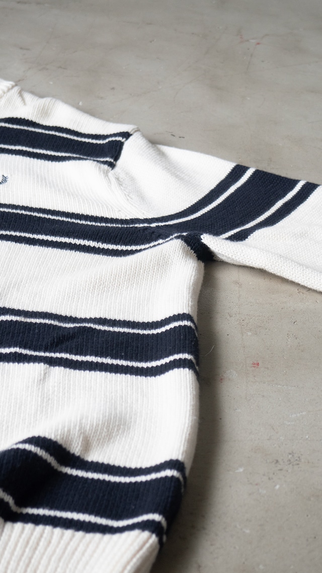 "CHAPS" used Cotton wide border knit