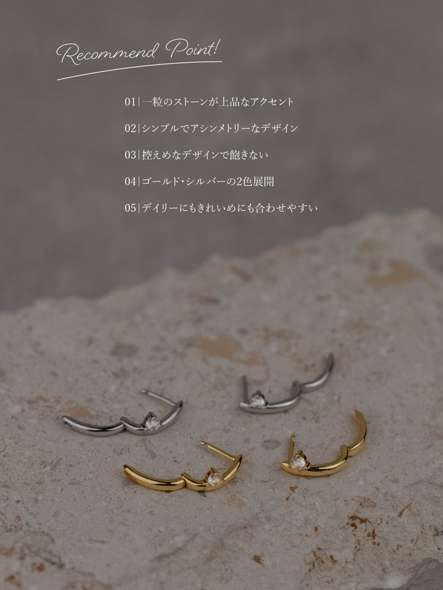 Hoop pierce -Gold/Silver-