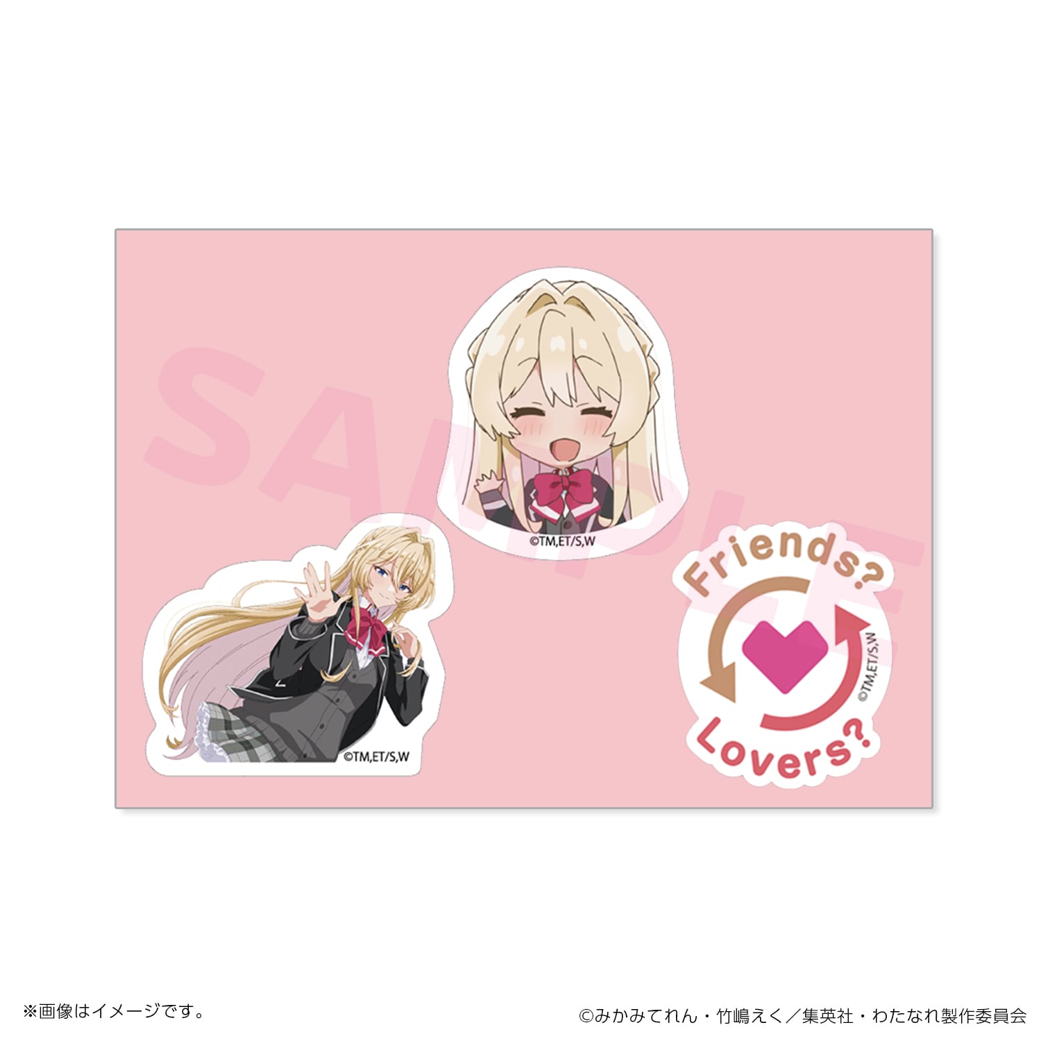 わたなれ】ダイカットステッカーセット（全5種） | studioMOTHER