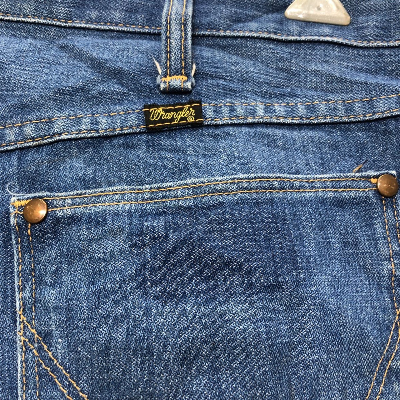 80s Wrangler 910DEN デニムパンツ W38 ビッグサイズ ラングラー USA製 