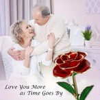 造花 ゴールデン ディップローズ プリザーブドフラワー 長持ちする長い茎のバラ