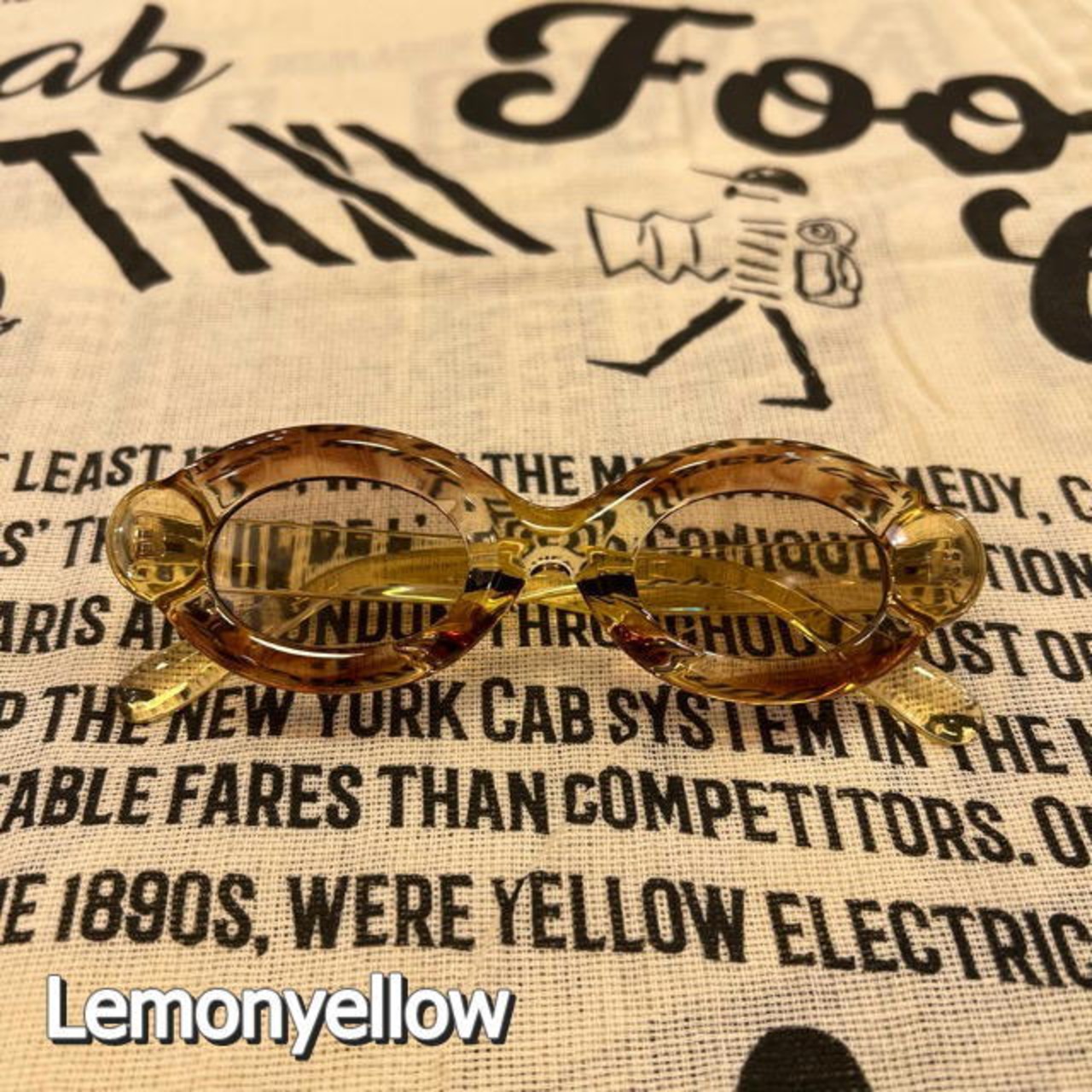 TOPANGA Accessory Retro Oval Sunglasses 6Type レトロオーバルサングラス　Sunglasses　サングラス　オーバル　レトロ